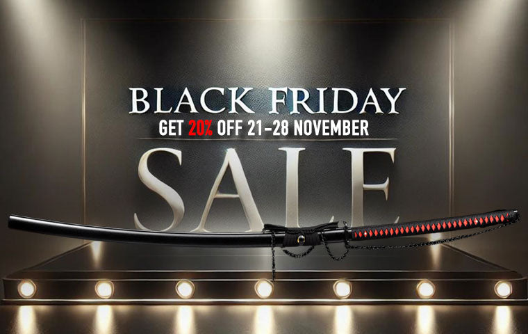 lack Friday Mega Sale: Enjoy 20% Off on All Swords at COOLKATANA!