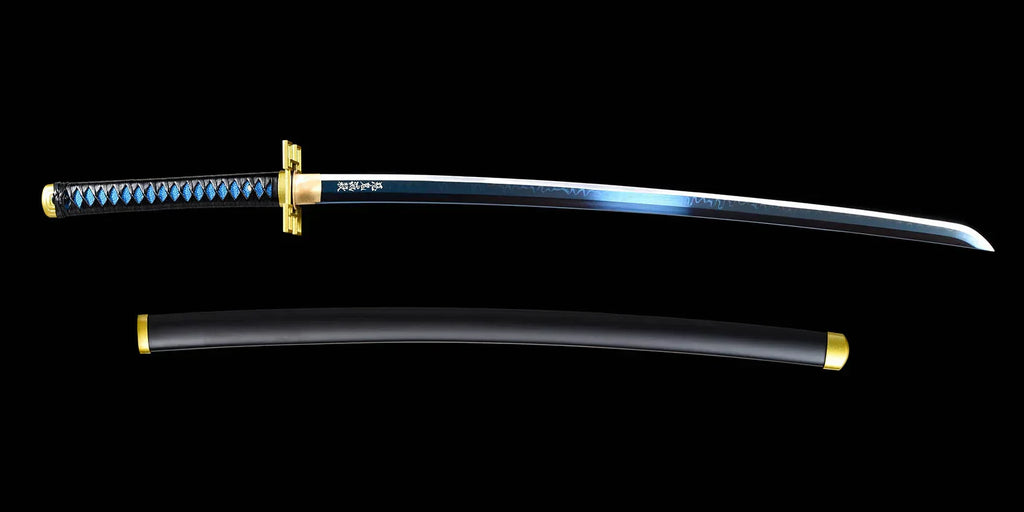 Handmade Muichiro Tokito Nichirin Sword: Exquisite Anime Replica