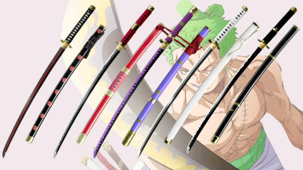 One Piece-Roronoa Zoro Katana Zoros Schwerter