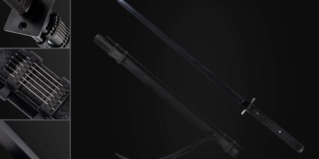 Sleek Design: The Aesthetic Appeal of the Black Ninjato Sword