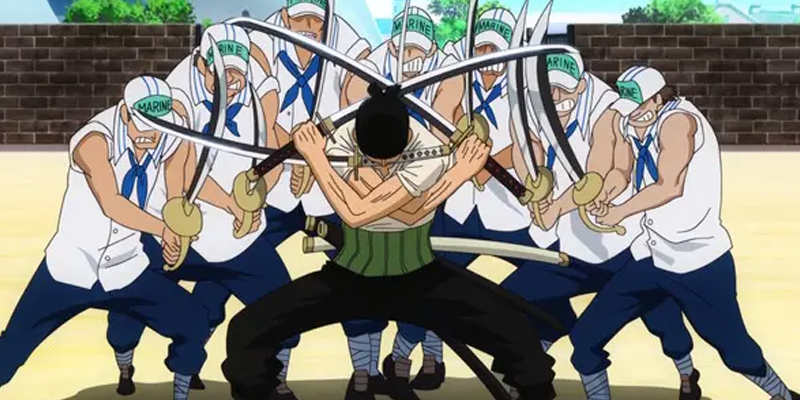 The one piece sword: the coolest of all katanas