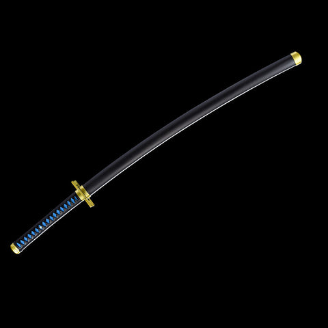 Handmade Anime Katana Demon Slayer Muichiro Baby Bule Sword 1060 High Carbon Steel Blue