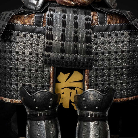 Handmade Life-Size Tokugawa Clan Samurai Armor – Authentic Japanese Yoroi