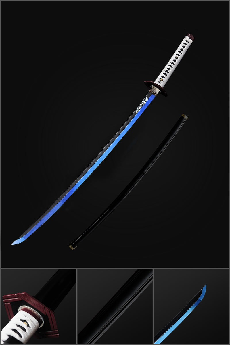Buy Wholesale China 104cm Handmade Japanese Anime Demon Slayer Kimetsu No  Yaiba Cosplay Wooden Katana Samurai Toy Swords & Demon Slayer Swords at USD  25.9 | Global Sources