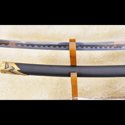 Hand Forged Devil May Cry 4 Katana Sword Yamato 1095 High Carbon Steel Clay Tempered Functional