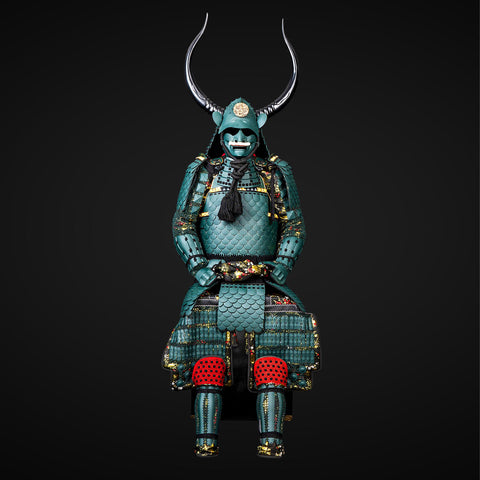 Handmade Green Yoroi - Sanada Nobuyuki Clan Life-Sized Samurai Armor