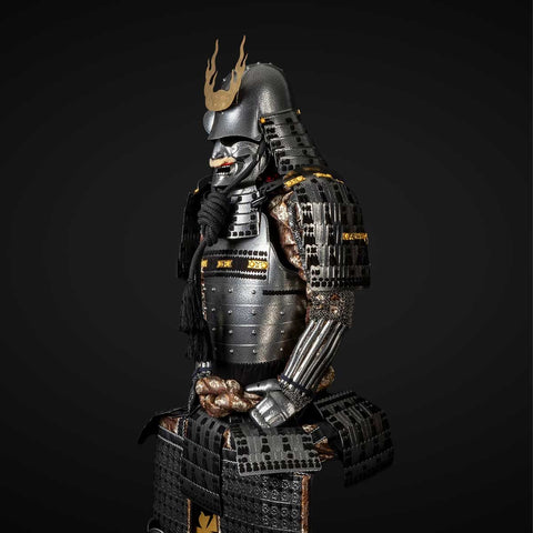 Handmade Life-Size Tokugawa Clan Samurai Armor – Authentic Japanese Yoroi