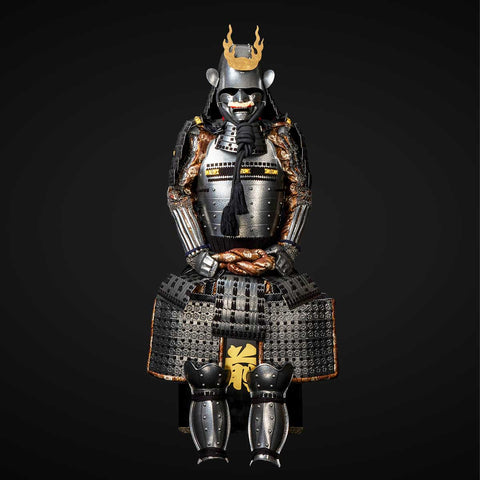 Handmade Life-Size Tokugawa Clan Samurai Armor – Authentic Japanese Yoroi