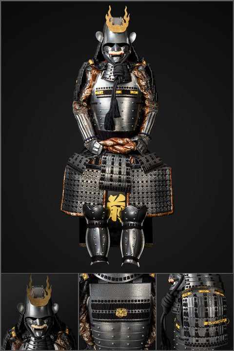 Handmade Life-Size Tokugawa Clan Samurai Armor – Authentic Japanese Yoroi