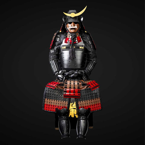 Handmade Life-Size Japanese Yoroi Masamune Date Samurai Armor Authentic