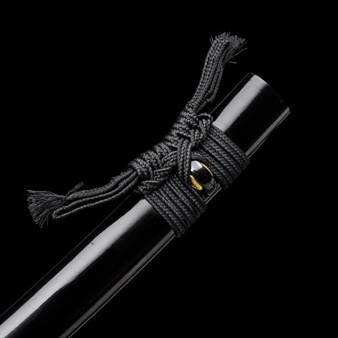 Hand-Forged Japanese Wakizashi Sword T10 High Carbon Steel Clay Tempered Full Tang Battle Ready