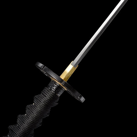 Handmade Japanese Katana,Combat Shinken Sword,Iaito, High-Strength 9260 Spring Steel Ultra Sharp-QQ248new-1-COOLKATANA