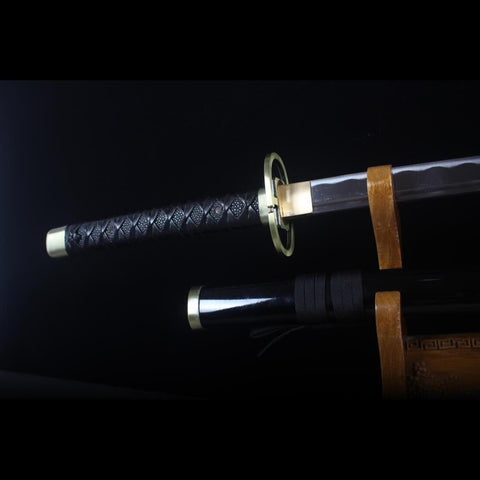 Bleach Gin Ichimaru Katana Kamishiniyari Zanpakuto1045 Steel Full Tang-HY-0016g-U2-COOLKATANA