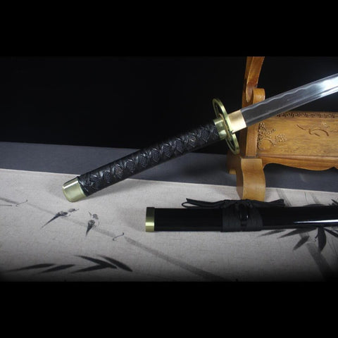 Bleach Gin Ichimaru Katana Kamishiniyari Zanpakuto1045 Steel Full Tang-HY-0016g-U2-COOLKATANA