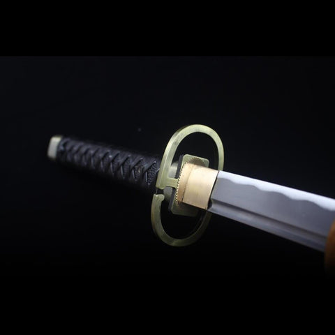 Bleach Gin Ichimaru Katana Kamishiniyari Zanpakuto1045 Steel Full Tang-HY-0016g-U2-COOLKATANA