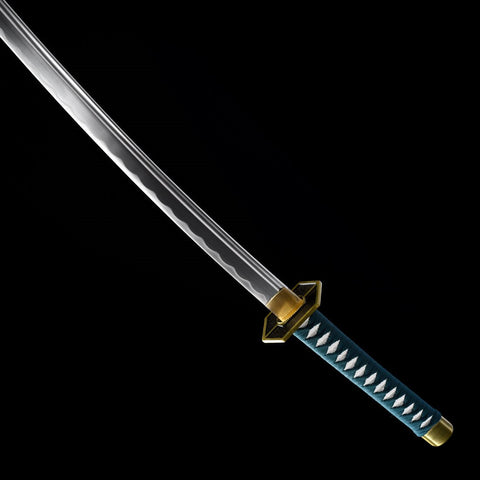 Bleach Aizen Katana - Kyoka Suigetsu Zanpakuto Sword 1060 Steel Full Tang Blade-HY-0018-U
-COOLKATANA