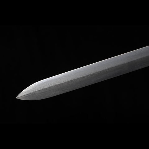 Handmade Chinese Sword Little JinFu Short Sword Folded Steel Blade Finely Polished-COOLKATANA