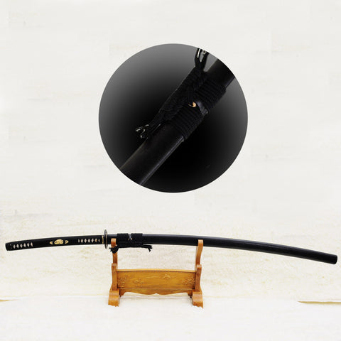 Hand Forged Japanese Nodachi 1095 Steel Japanese Long Sword Iron Tsuba Full Tang Battle Ready Sharp-COOLKATANA-SL-867-U