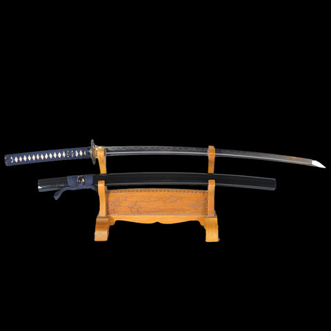 Hand Forged Japanese Samurai Katana Sword Folded Steel Clay Tempered Full Tang Functional-COOLKATANA
