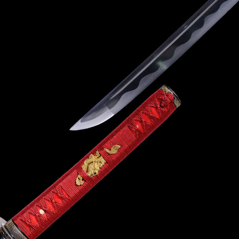Handmade Purple 1095 High Carbon Steel Katana Muramasa Japanese samurai  sword