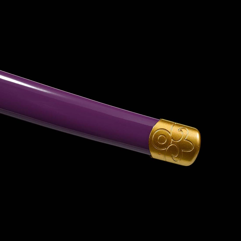 One Piece - Roronoa Zoro's Purple Enma Wood Sword Katana - Edge Import