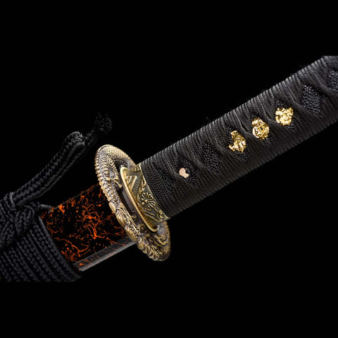 Dragon Pattern Sword Tsuka