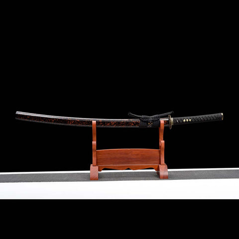Real Japanese Dragon Pattern Katana Sword