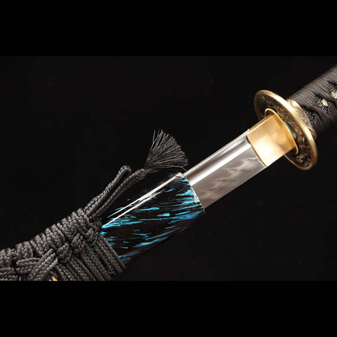 Handmade Flowing Cloud Theme Samurai Sword