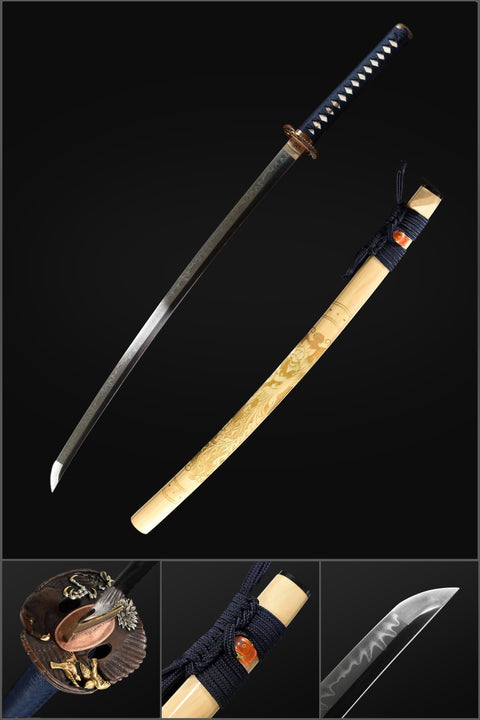 COOLKATANA Handmade Japanese Falcon Katana-QQ-0222-U