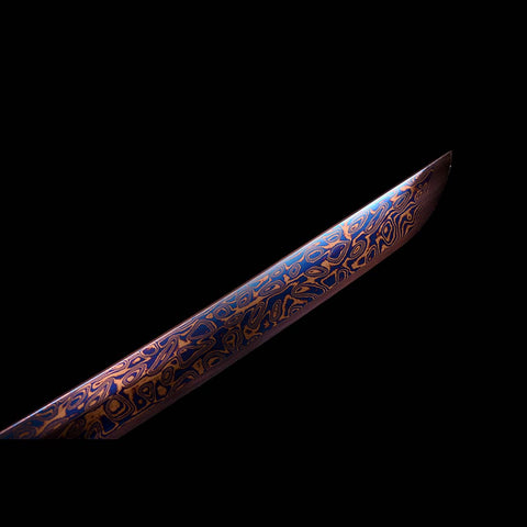 Bluing Craft Dragon Pattern Blade