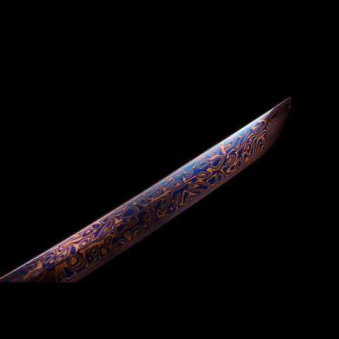 Bluing Craft Dragon Pattern Blade-QQ-0240-U