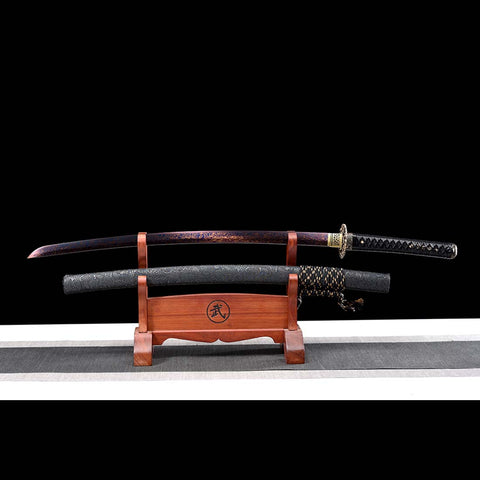 Real Bluing Craft Dragon Pattern Blade Katana