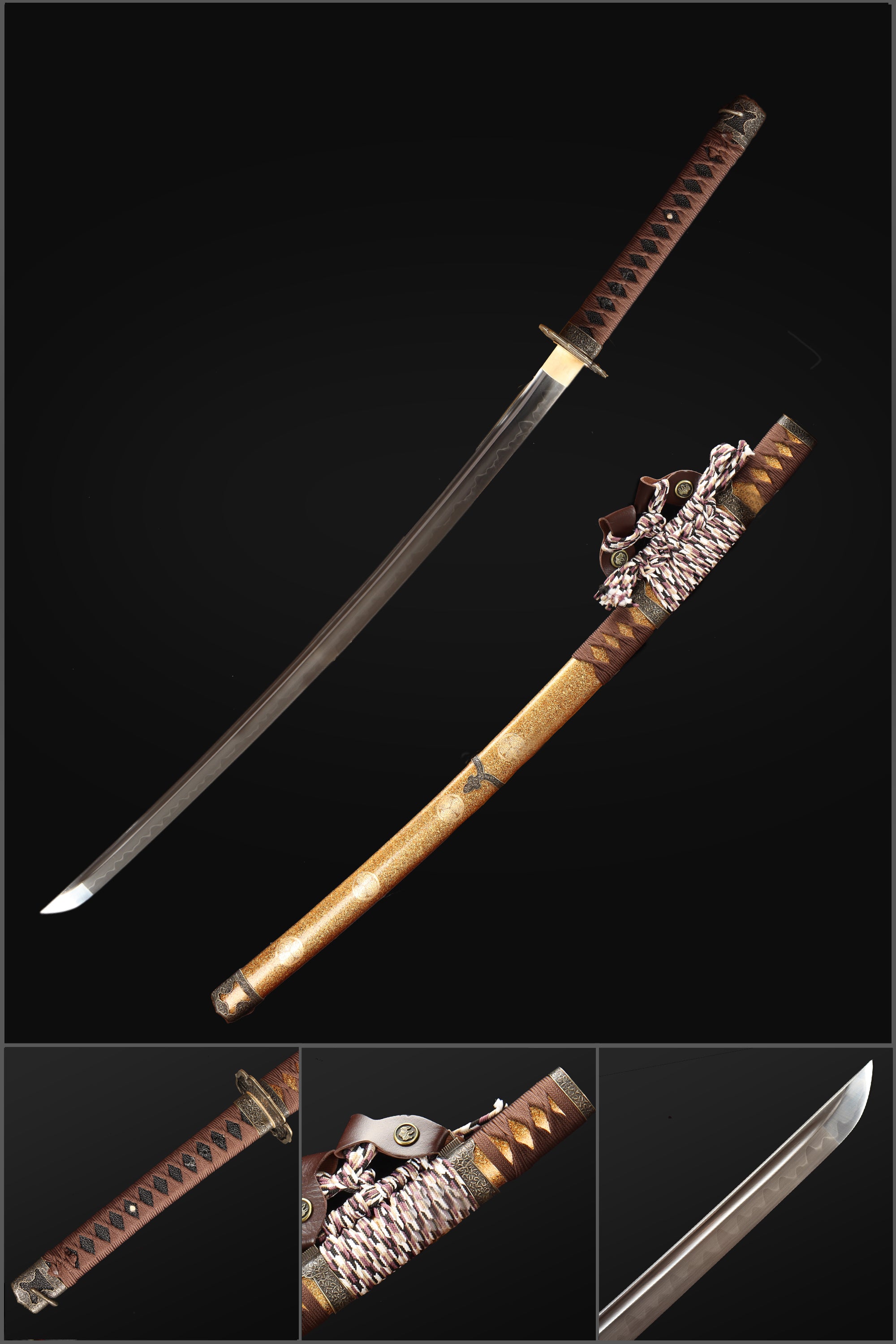 Japanese sword Replica Katana Kikuchiyo Tachi 90 cm blade No