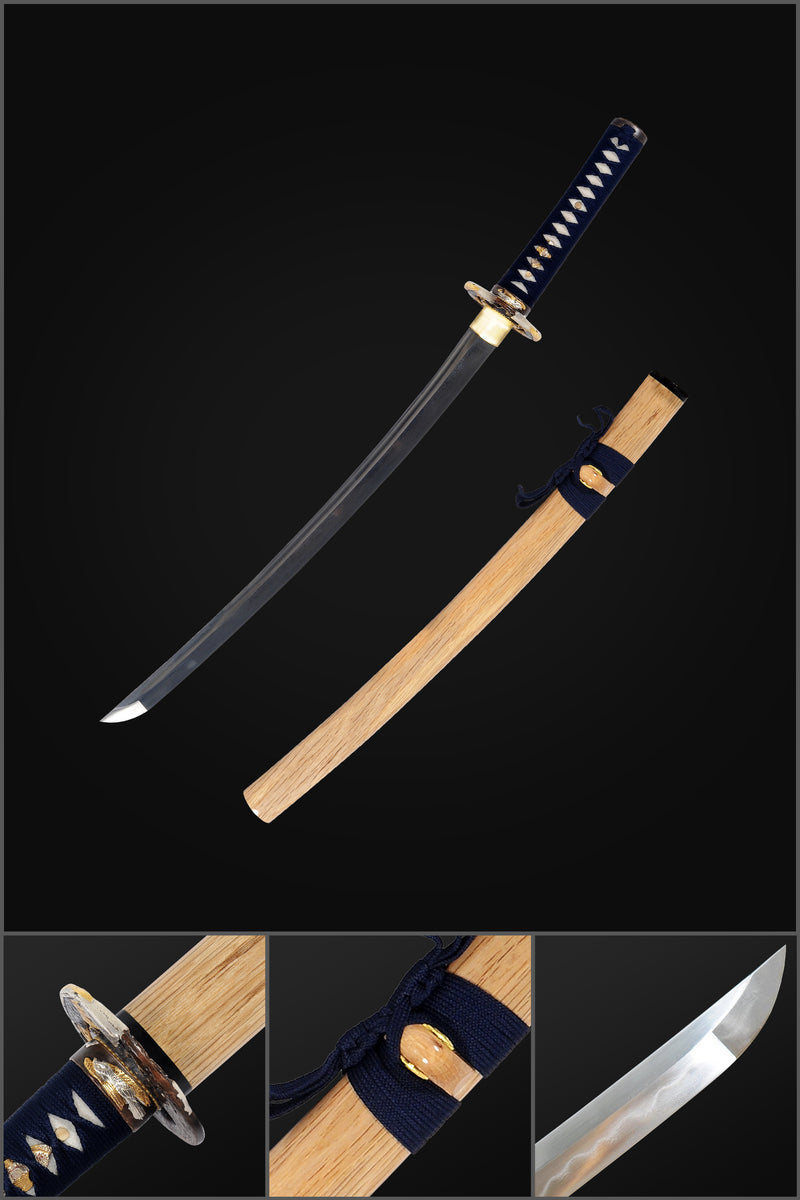 Handmade Muramasa Japanese samurai sword Full Tang Gold Blade Katana  Sharpened
