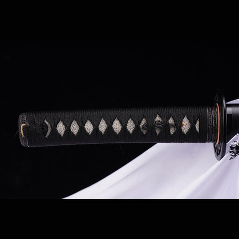 Hand Forged Japanese Samurai Katana Sword S7 Tool Steel Vacuum+Cryogenic Iron Tsuba-COOLKATANA-ZS-0006-U