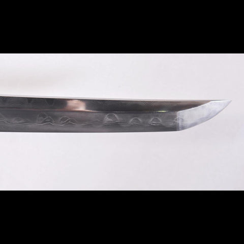 Hand Forged Japanese Samurai Tachi Sword 1095 Folded Clay Tempered Steel Full Tang-COOLKATANA