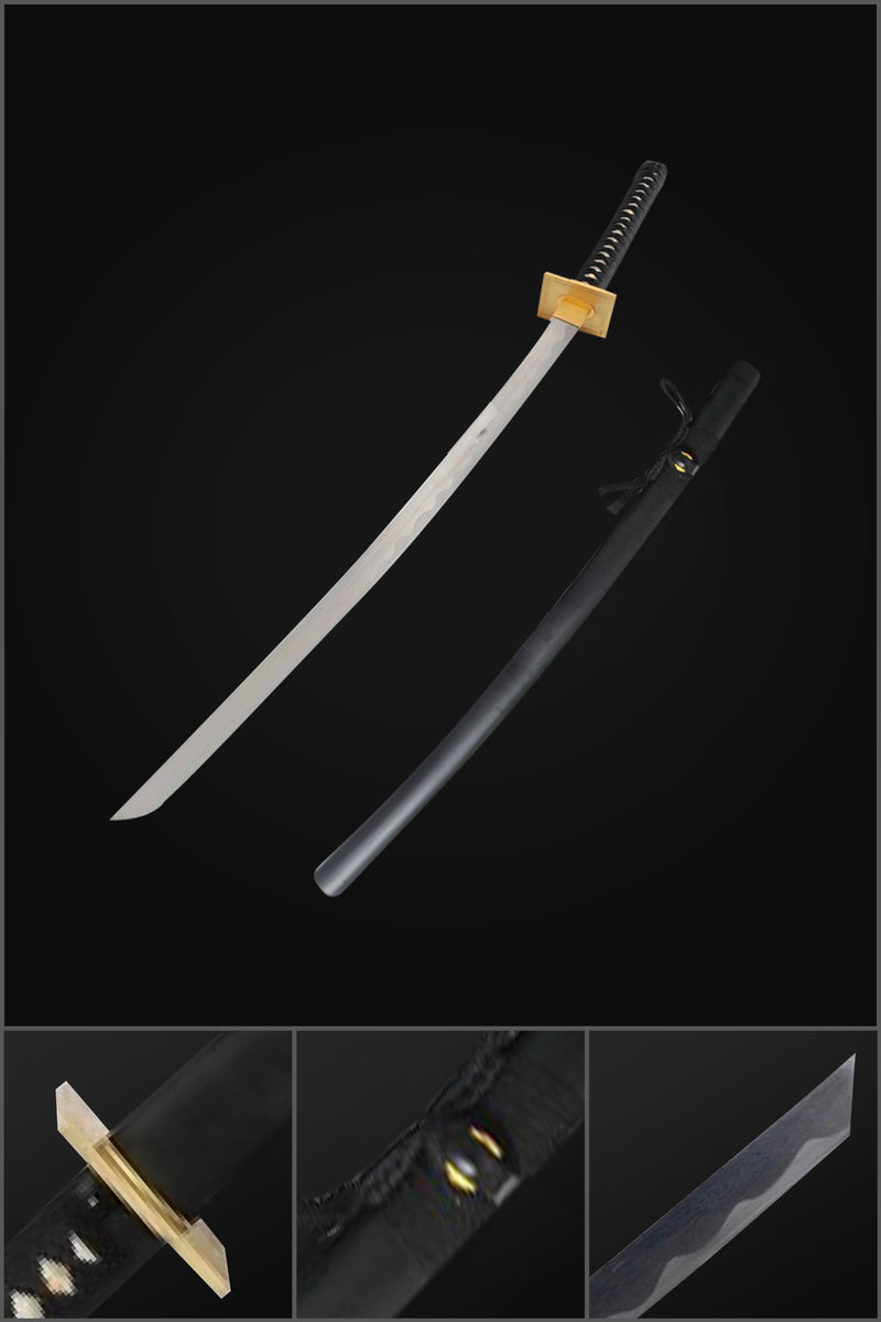 Dual Ninja Sword Set - Twin Ninjutsu Swords - Sword with Back